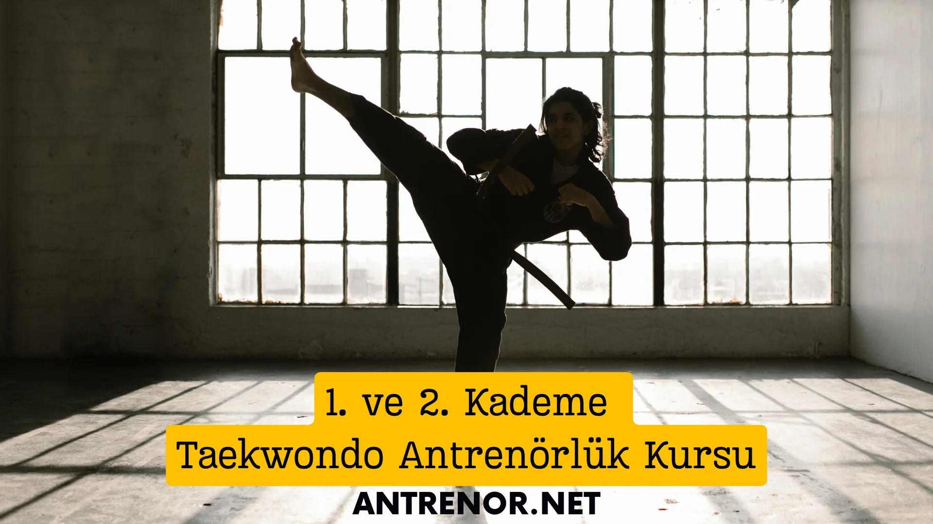1. ve 2. Kademe Taekwondo Antrenörlük Kursu Ankara Mart 2024