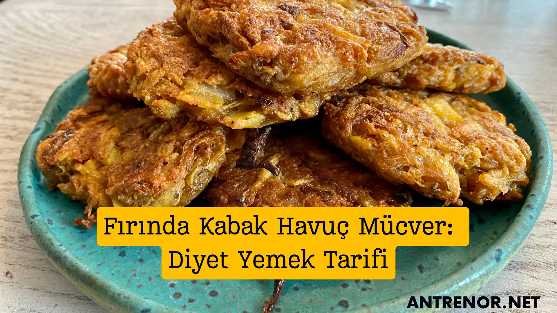 Fırında Kabak Havuç Mücver: Diyet Yemek Tarifi