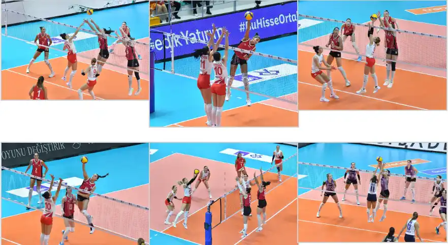 Kadınlar AXA Sigorta Kupa Voley’de Grup Maçları Tamamlandı