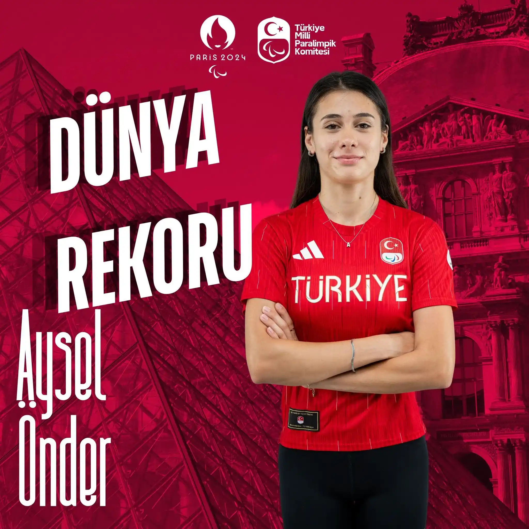 Aysel Önder den Paralimpik Oyunları’nda Gümüş Madalya!