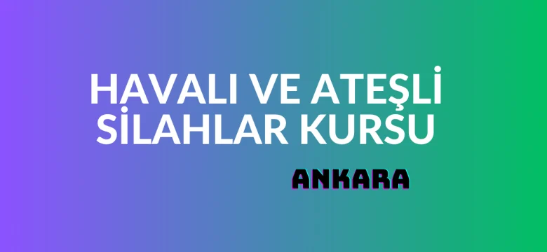 Havalı ve Ateşli Silahlar 2. Kademe Antrenörlük Kursu 2025
