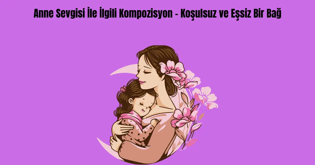 Anne Sevgisi İle İlgili Kompozisyon – Koşulsuz ve Eşsiz Bir Bağ